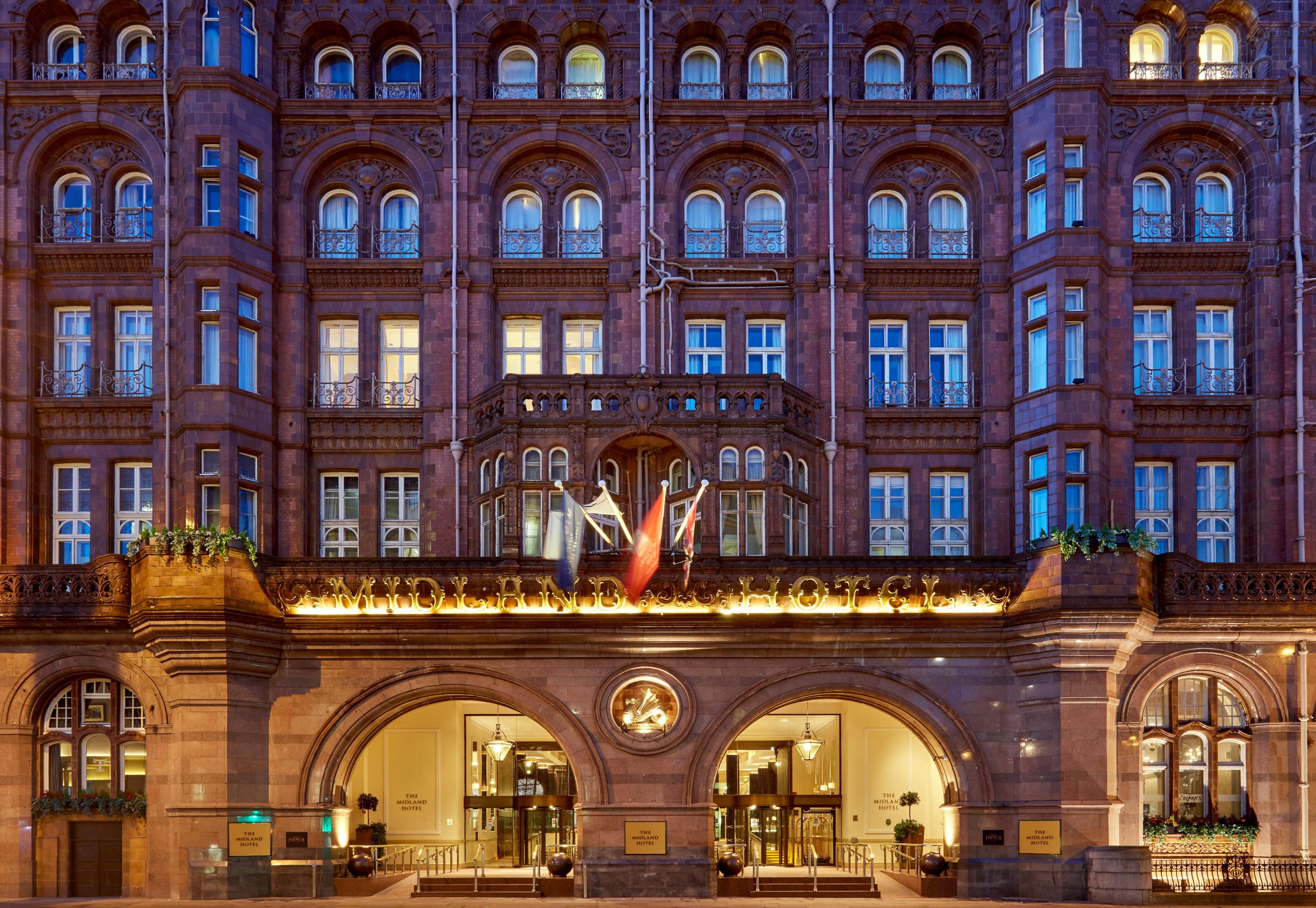 The Midland Hotel Manchester Exterior foto